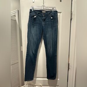 Banana Republic Factory Dark Blue Skinny Jeans